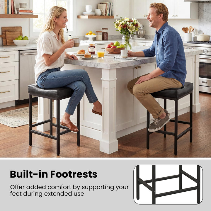 Giantex 25 Inch Counter Height Bar Chairs for Kitchen Island