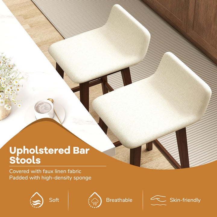 Giantex 24" Bar Stools Set of 2/4
