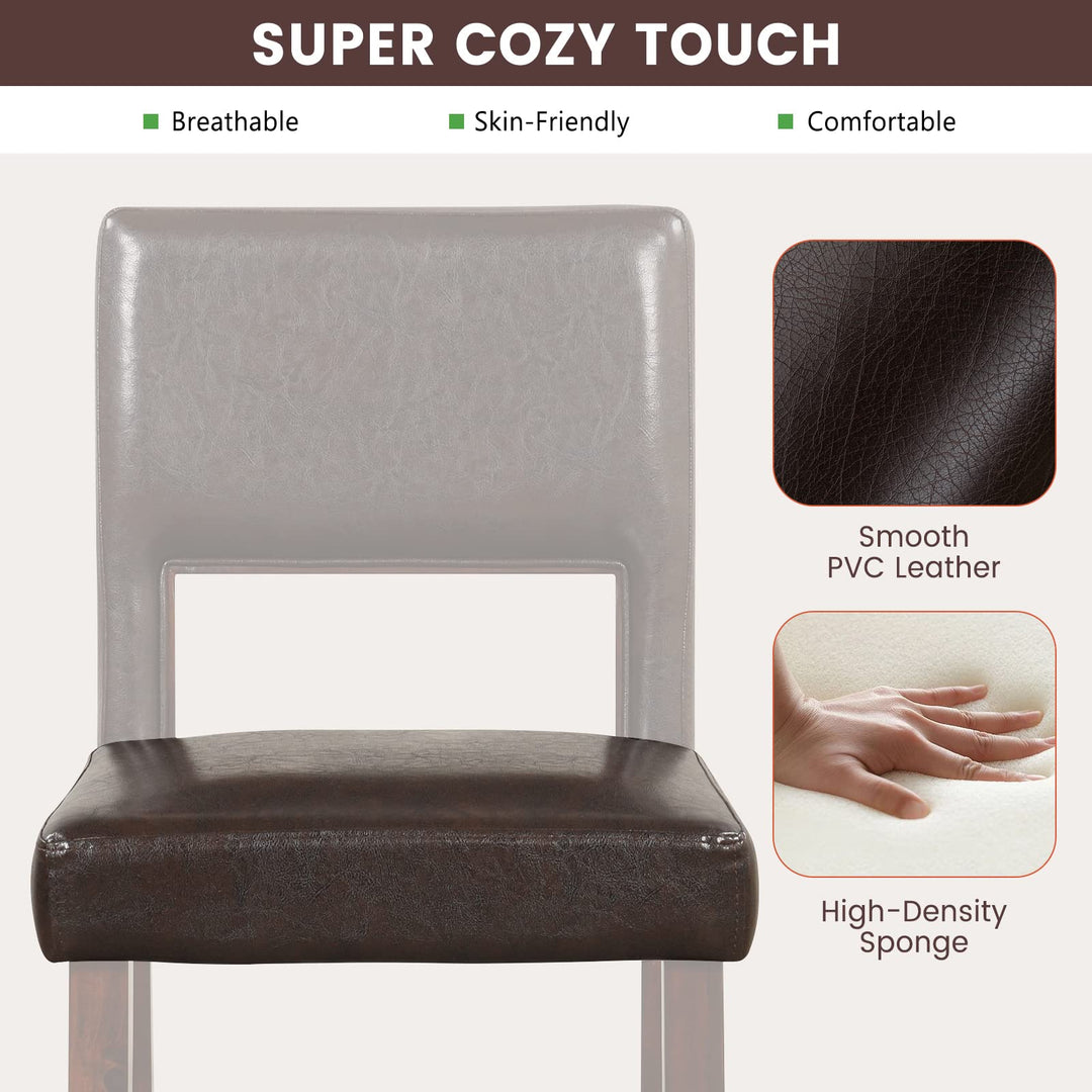 4-Piece Bar Chair Set - Giantex