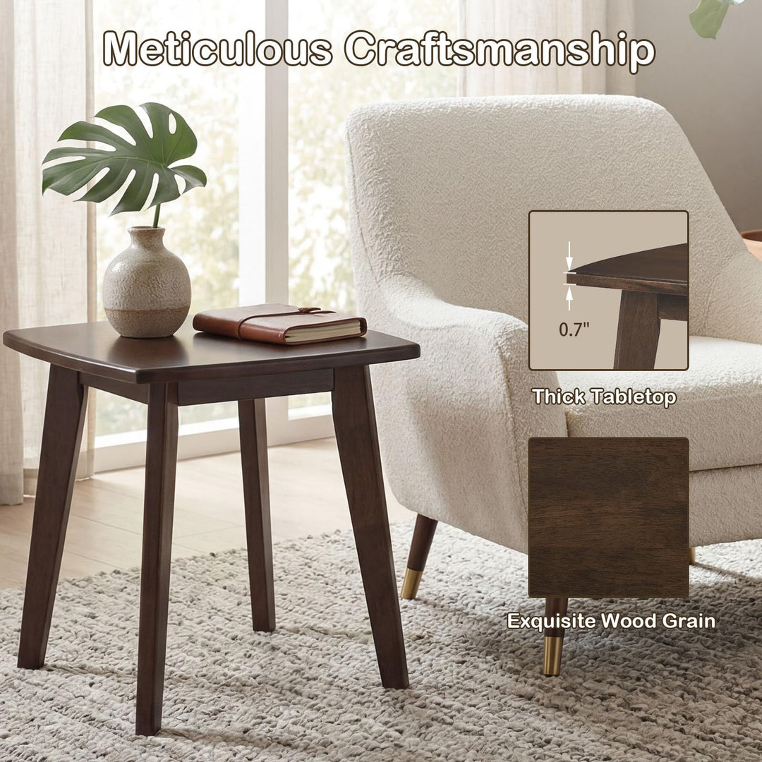 Giantex Modern Square Side Table Set of 1/2
