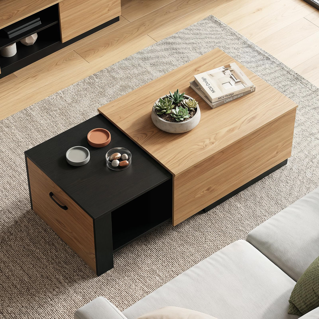 Giantex Extendable Coffee Table for Living Room