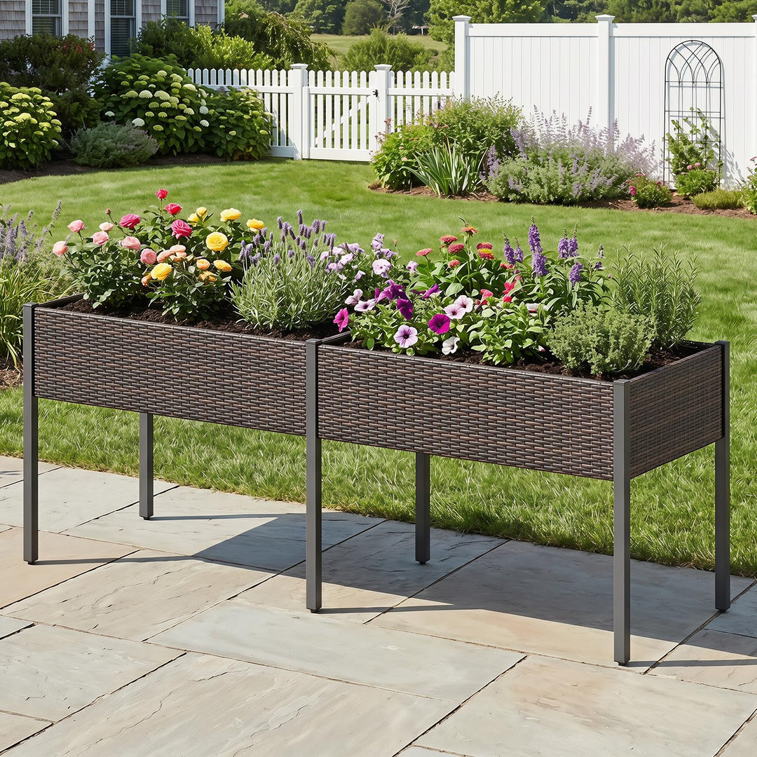 Giantex 6 x 2 FT Raised Garden Bed with Legs