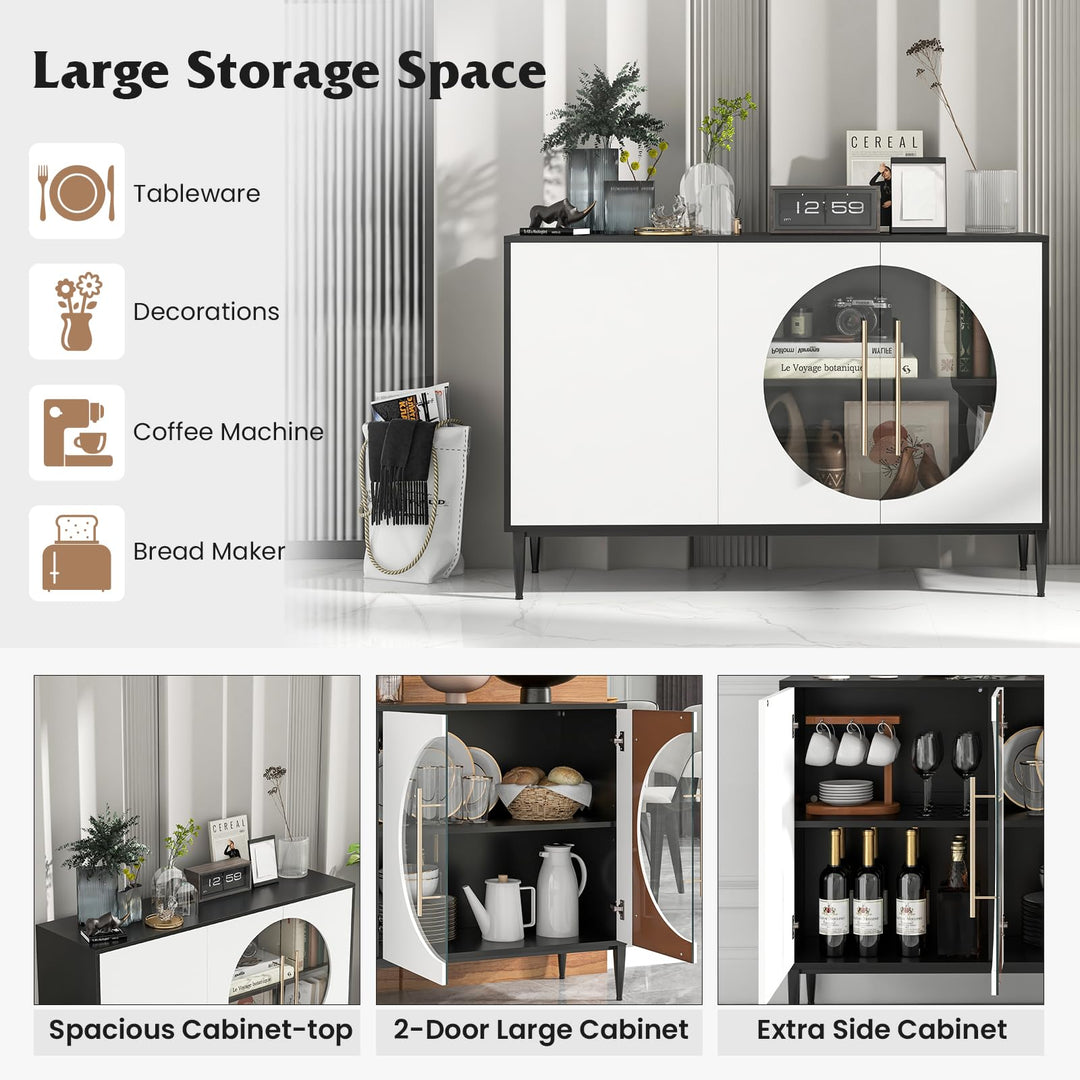 Giantex Large Buffet Cabinet with Storage