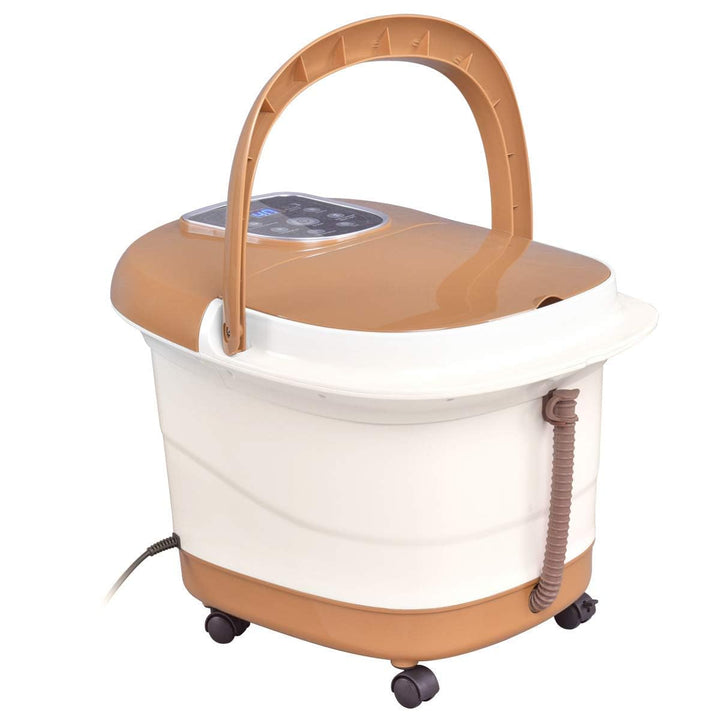 Giantex All in One Foot Spa Bath Massager w/Heating &amp; Surfing
