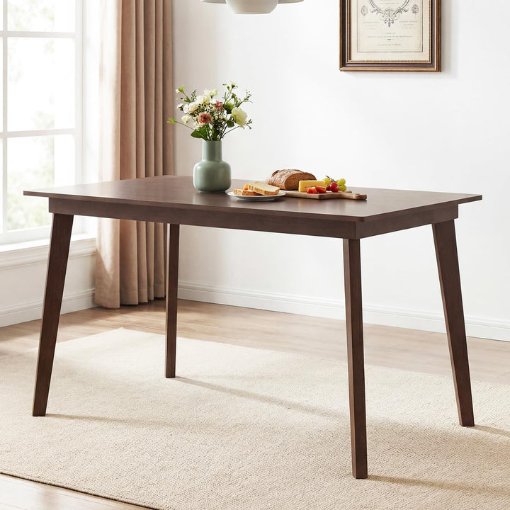 Giantex 48-Inches Rectangular Wooden Dining Table for 4
