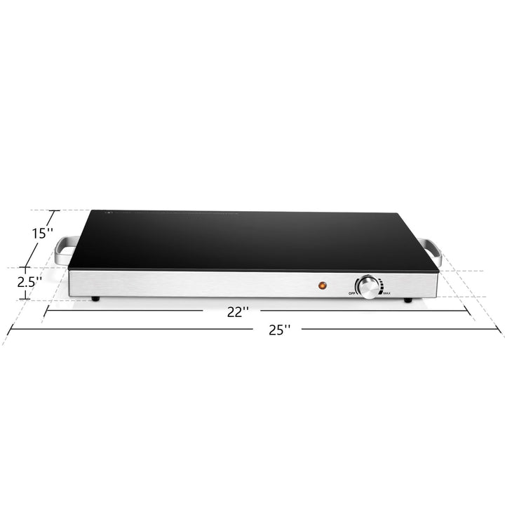 Giantex 2 Packs Electric Warming Tray, 22&