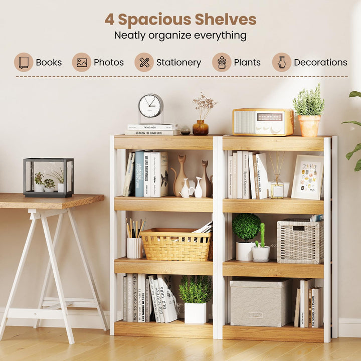 Giantex 4-Tier Bookshelf