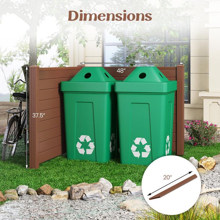 Giantex Air Conditioner Fence 2/4 Panels - 48&