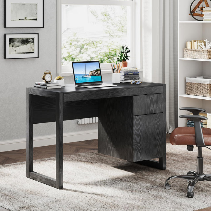 Giantex Computer Desk with Drawer &amp; Storage Cabinet