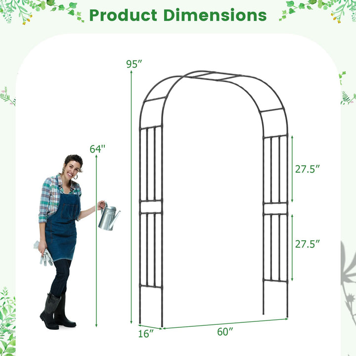 Giantex Garden Arch Trellis, 60&
