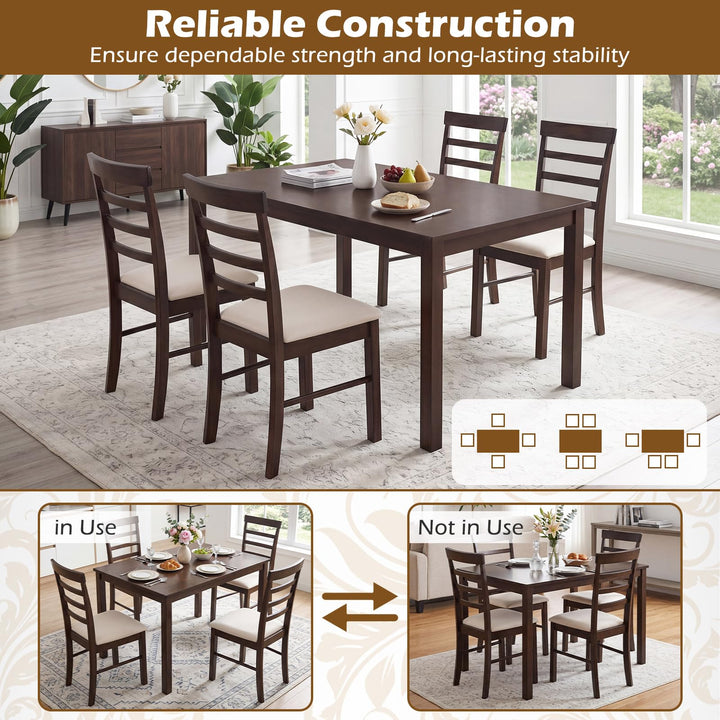 Giantex Dining Table Set for Small Space