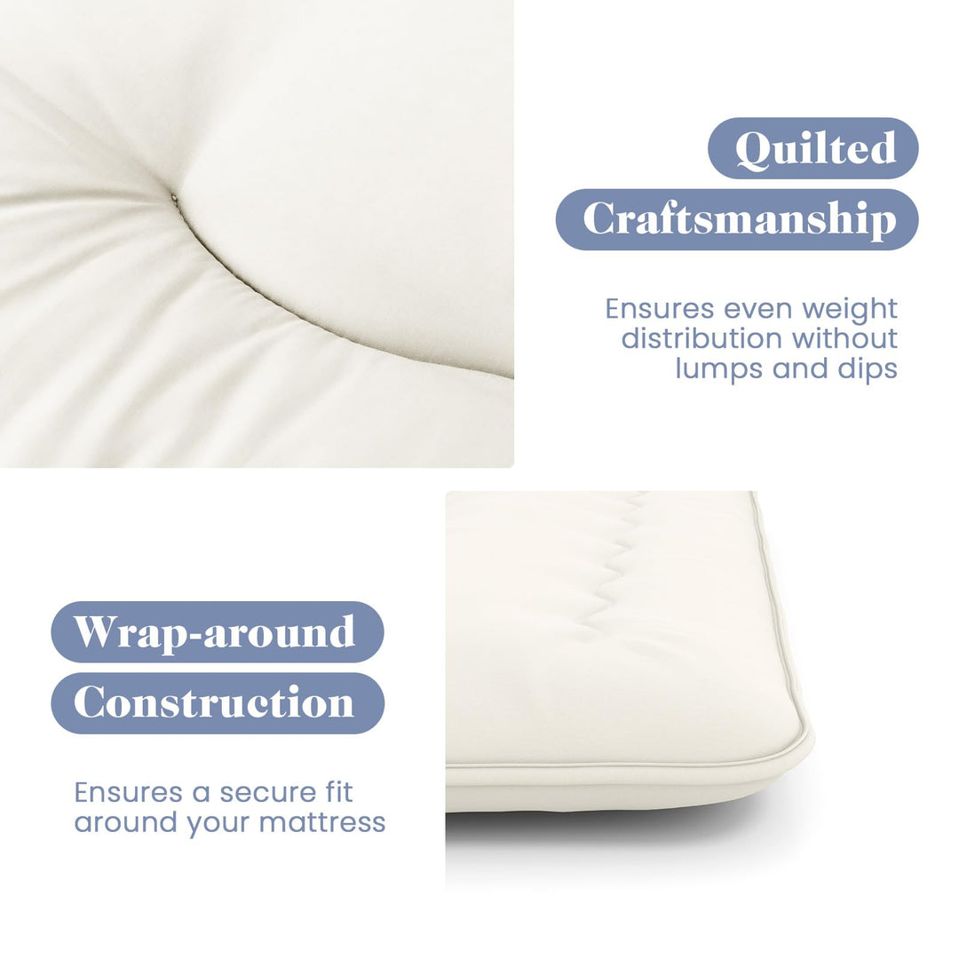 Giantex Japanese Floor Mattress, 4 Inch Futon Mattress with Washable Cover &amp; Storage Bag