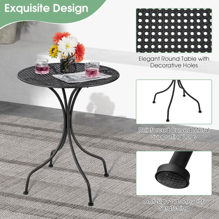 Giantex 3 Pieces Patio Bistro Set