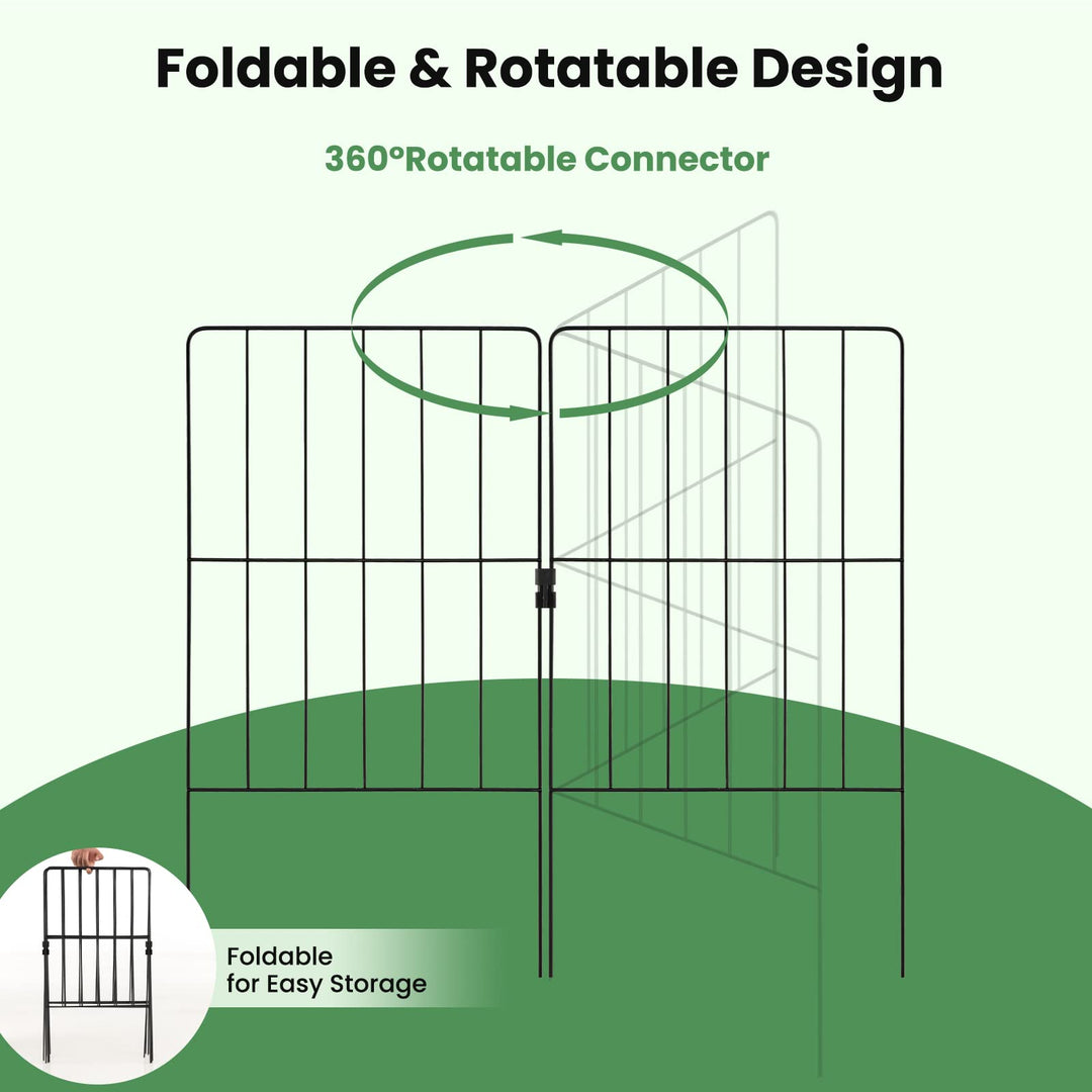 Giantex Decorative Garden Fence 25 Panels