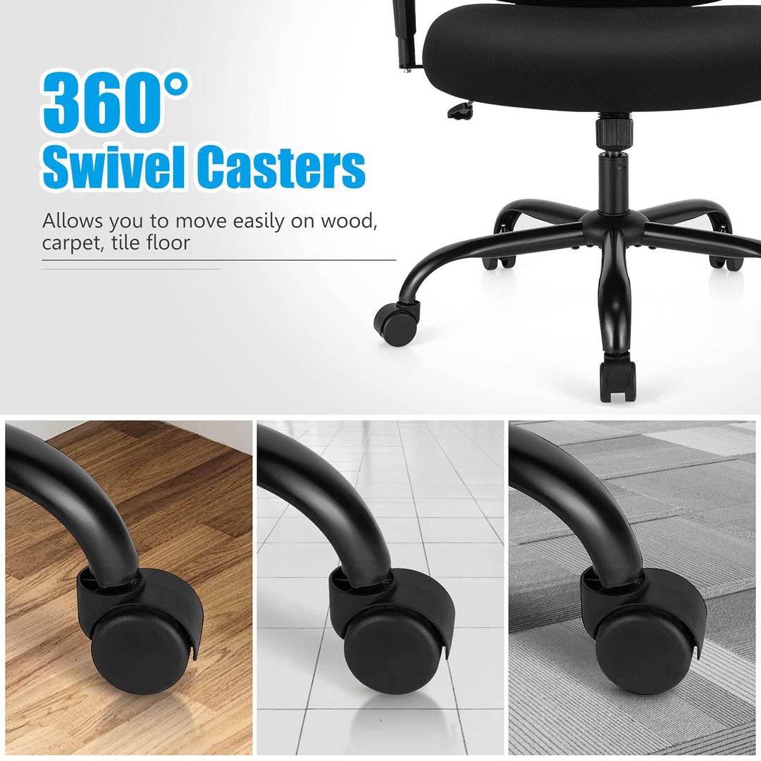 Giantex 400LBS Mesh Big and Tall Office Chair Swivel Task Chair