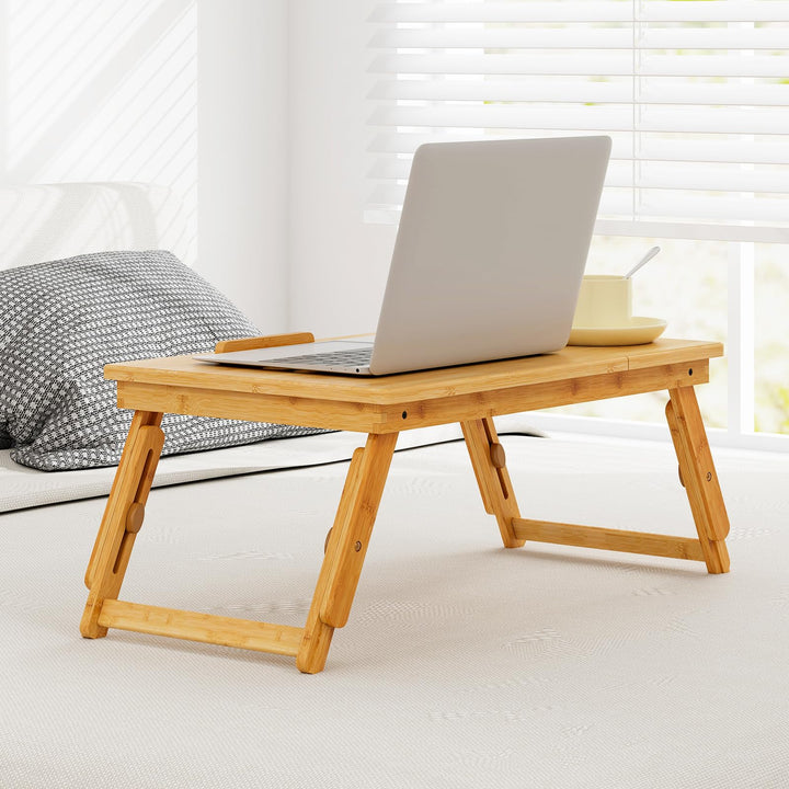 Giantex Bamboo Laptop Desk