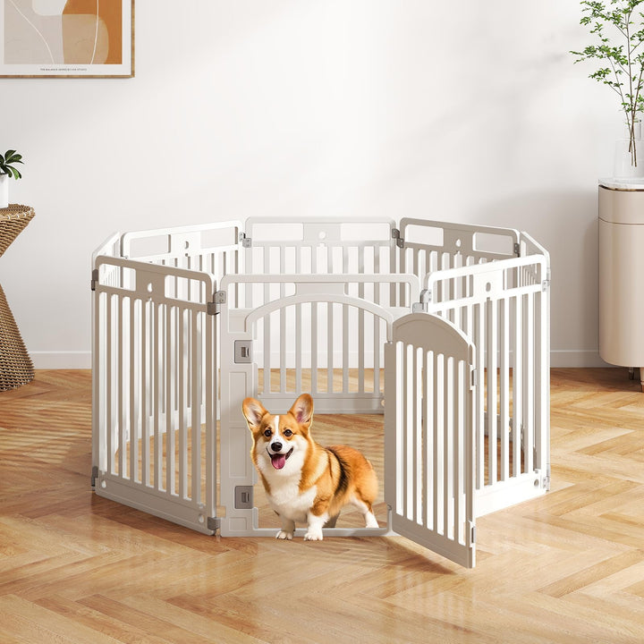 Giantex 8/16 Panel Dog Playpen 32&