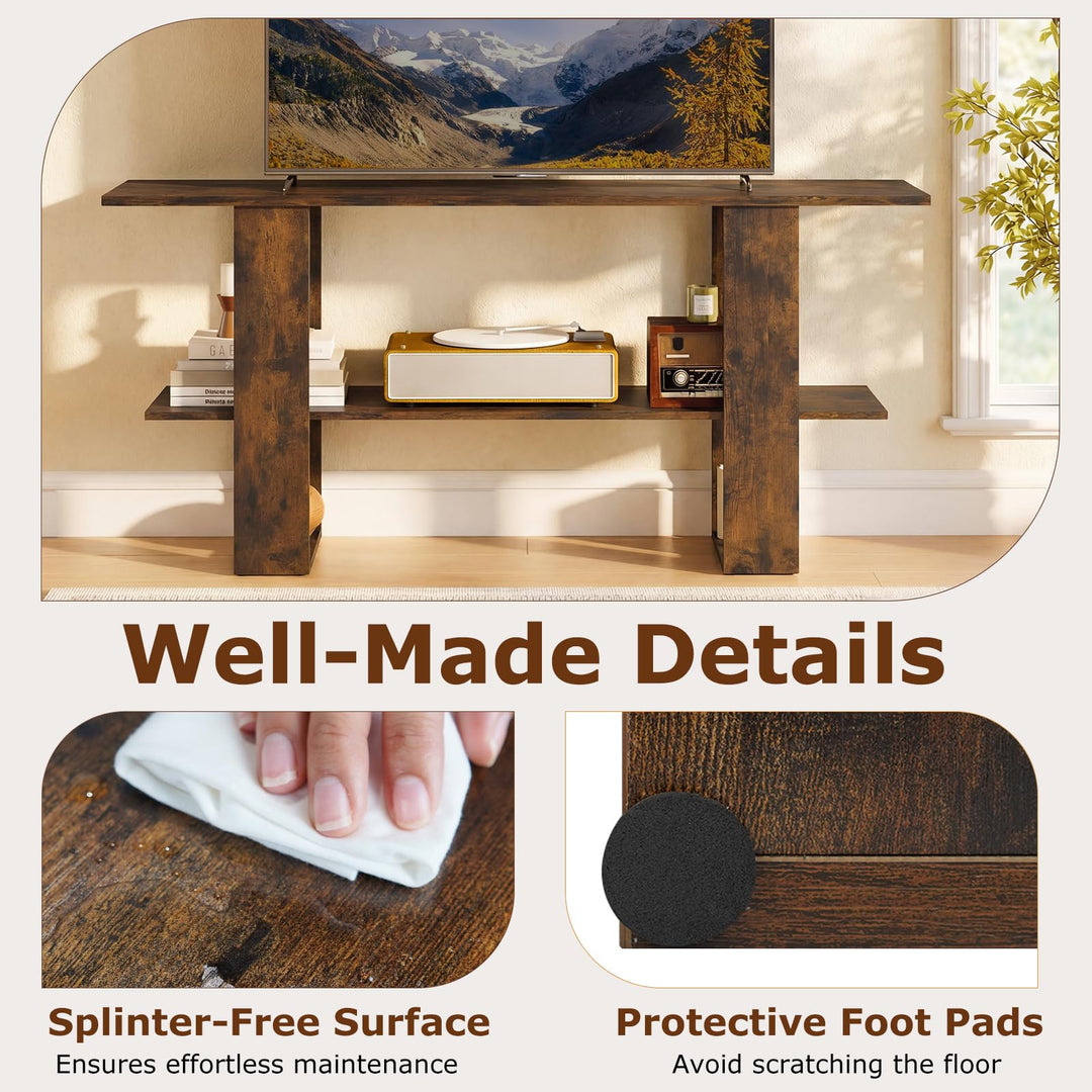 Giantex Modern TV Stand for 55 Inch TV