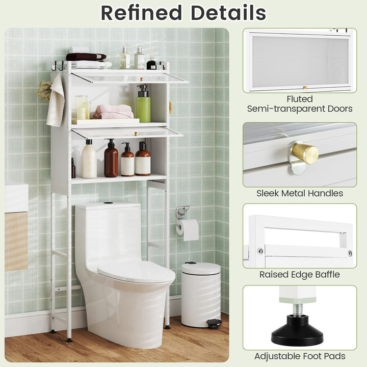 Giantex Over The Toilet Storage Cabinet for Restroom