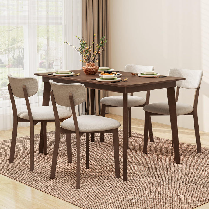 Giantex 48-Inches Rectangular Wooden Dining Table for 4