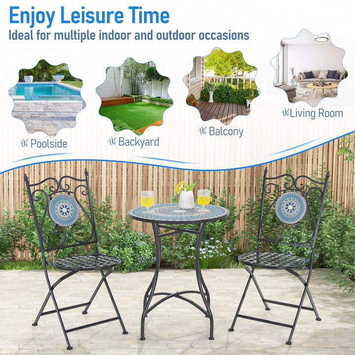 Giantex Bistro Table and Chairs Set of 2
