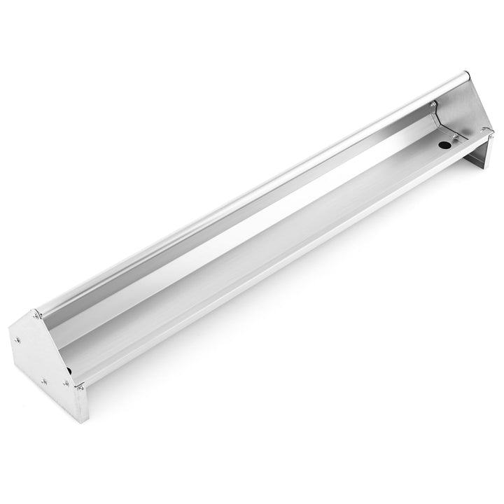 Giantex Chicken Feeding Trough 45" Long - Heavy Duty Galvanized Steel Chicken Feeder
