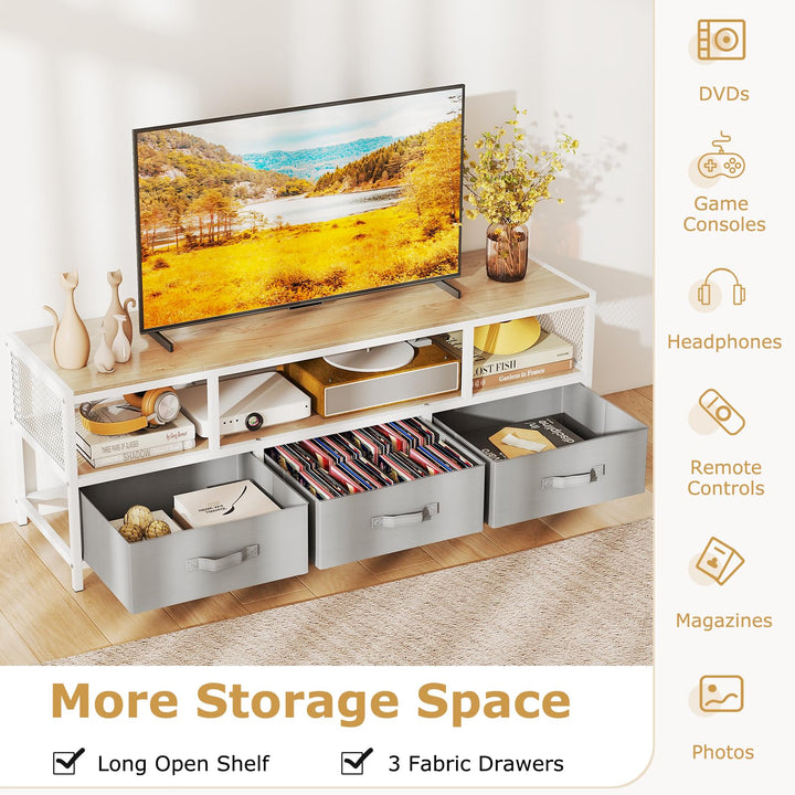 Giantex Dresser TV Stand for 65 Inch TV for Living Room Bedroom