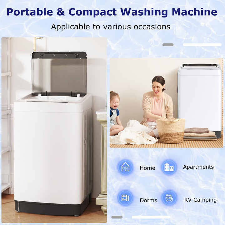 Full-Automatic Washing Machine Washer and Spin Combo