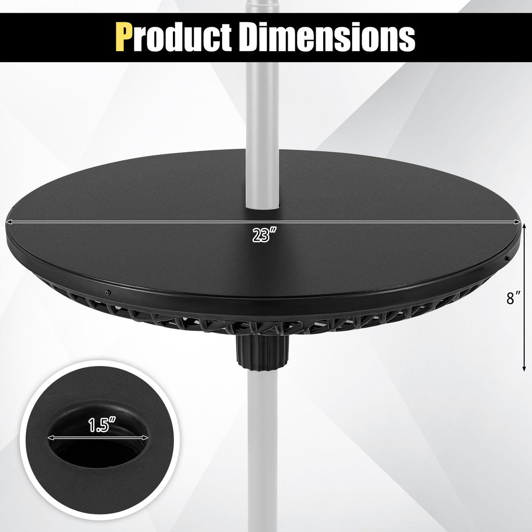 Patio Umbrella Table Tray - 23&