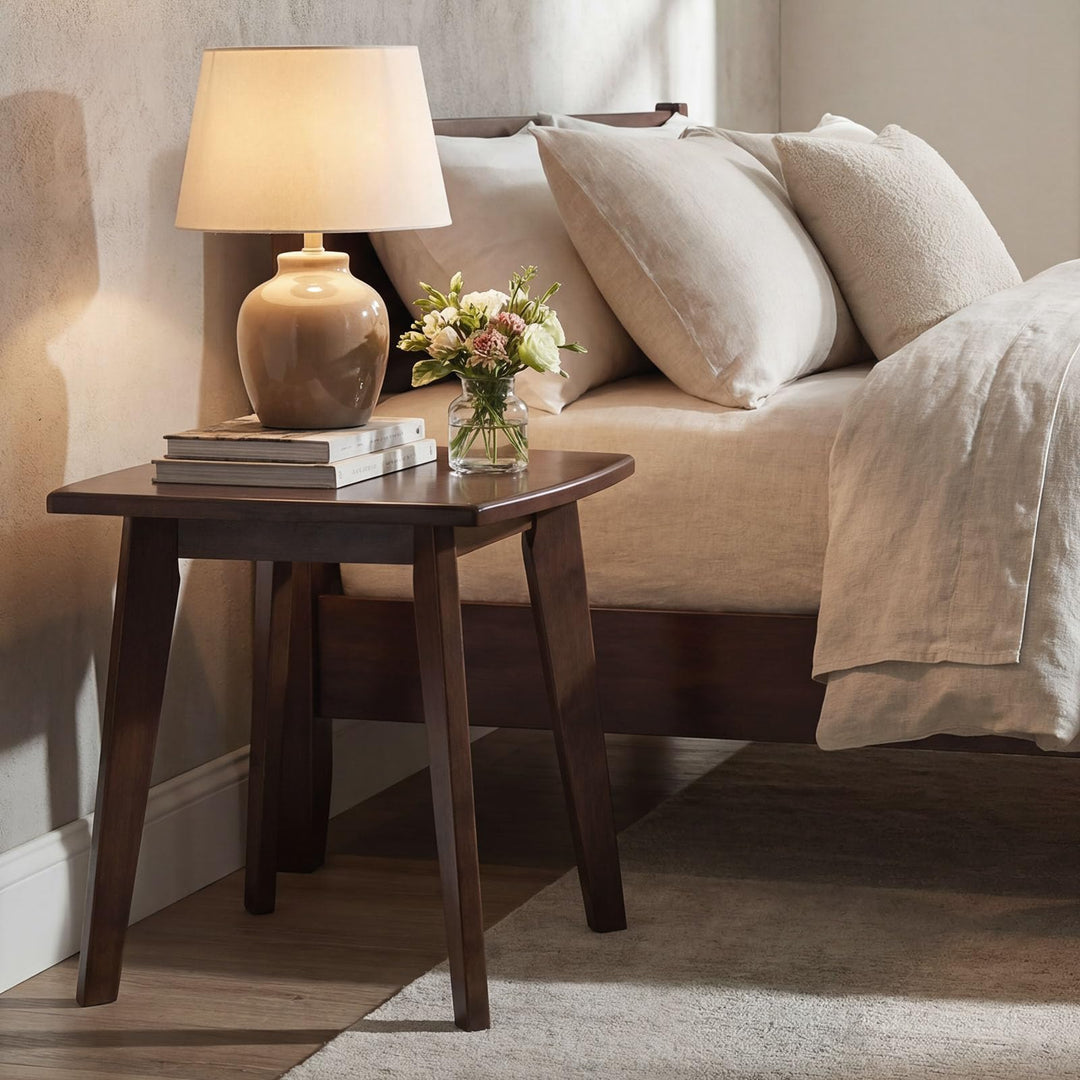 Giantex Modern Square Side Table Set of 1/2