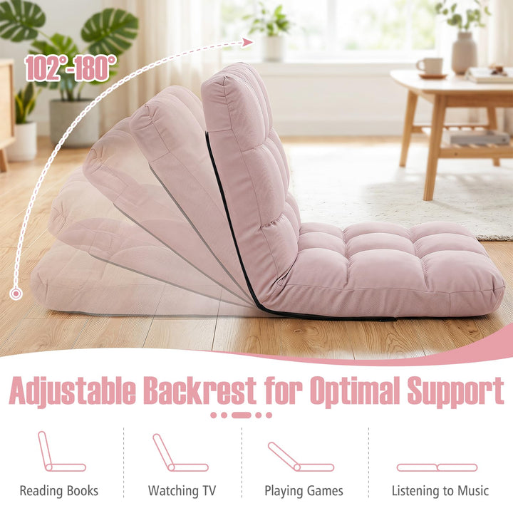 Giantex Floor Sofa Chair with 14 Adjustable Position