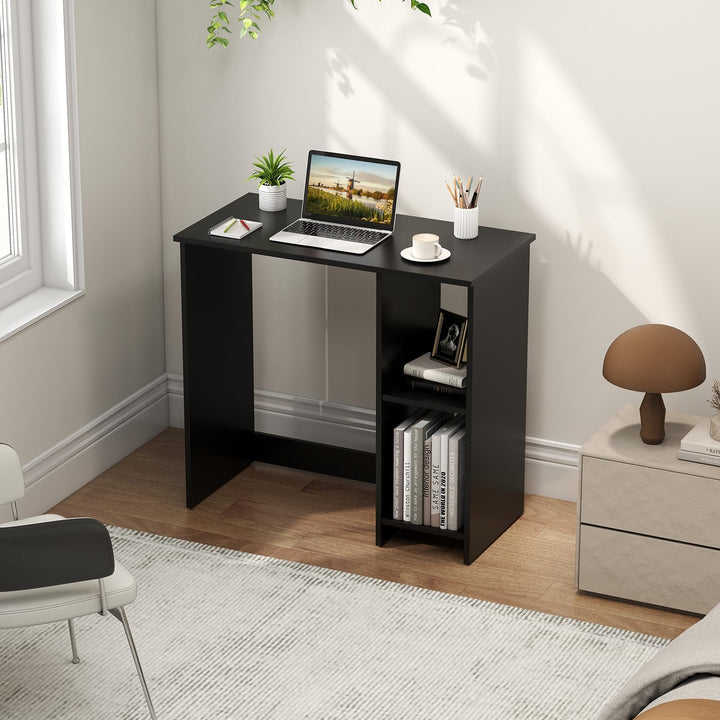 Giantex 31.5 Inch Home Office Computer Desk with Shelves