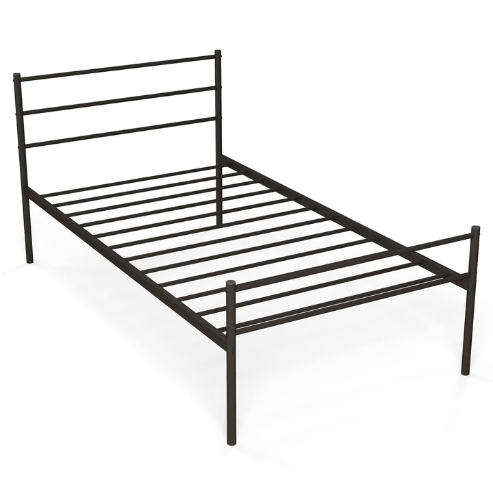 Giantex Twin Size Metal Bed Frame with Headboard &amp; Footboard, 13.5 Inch Platform Bed Frame