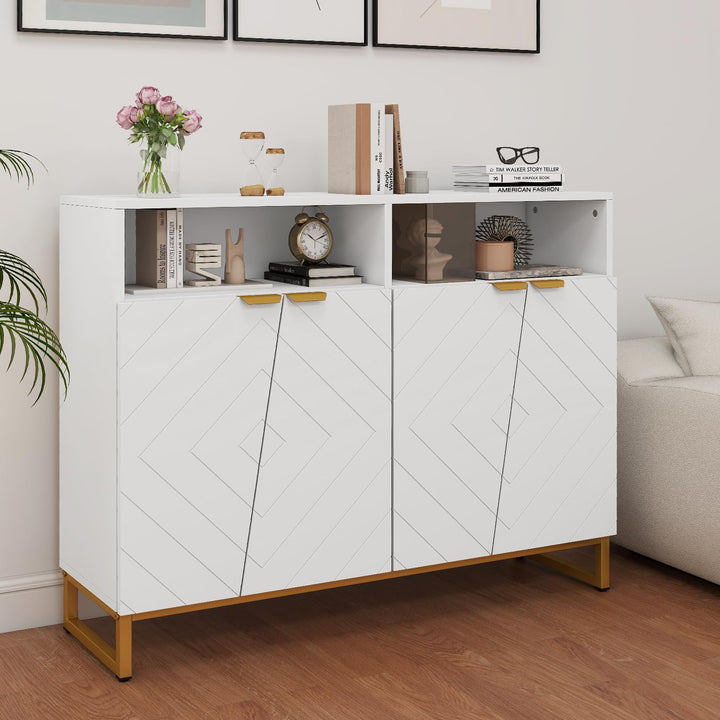 Giantex Buffet Cabinet with Storage 40" Large Kitchen Sideboard