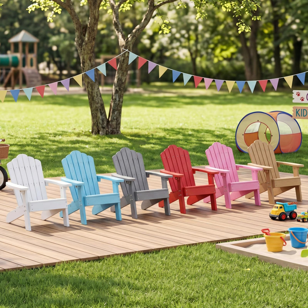 Giantex Kids Adirondack Chair, All-Weather HIPS Children&