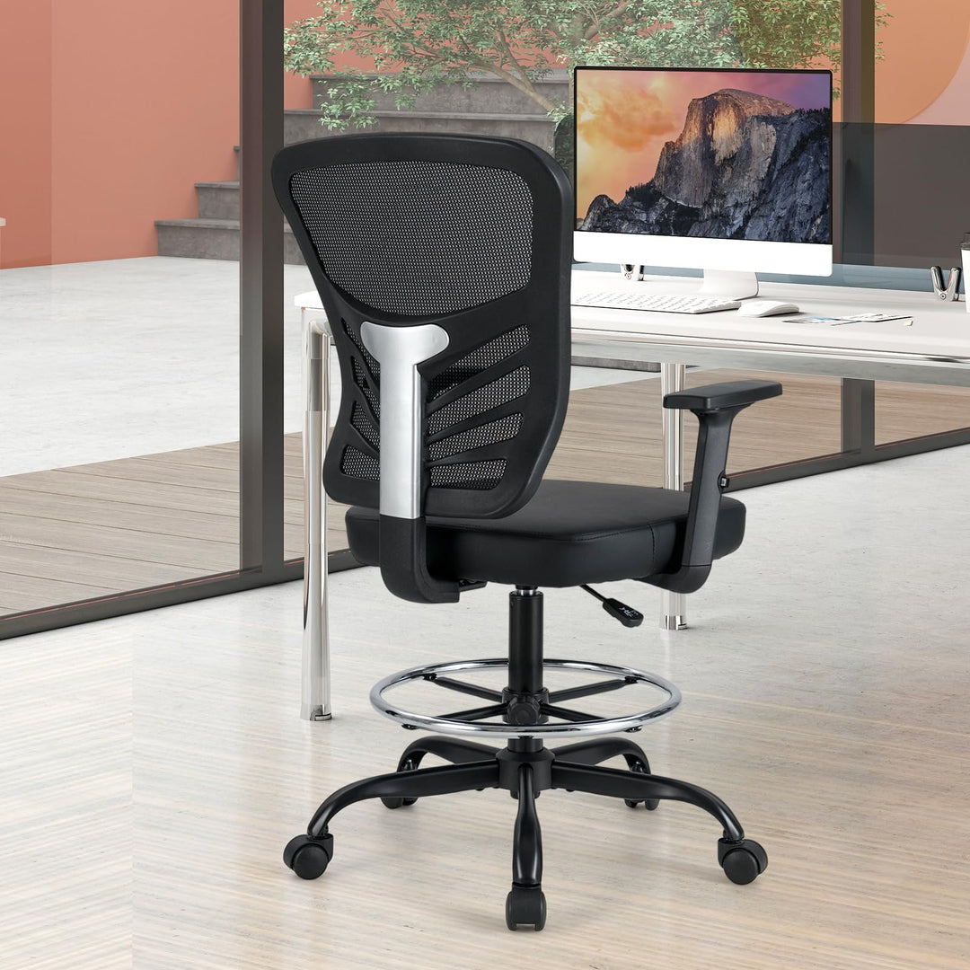 Giantex Mesh Drafting Chair, Standing Desk Chair