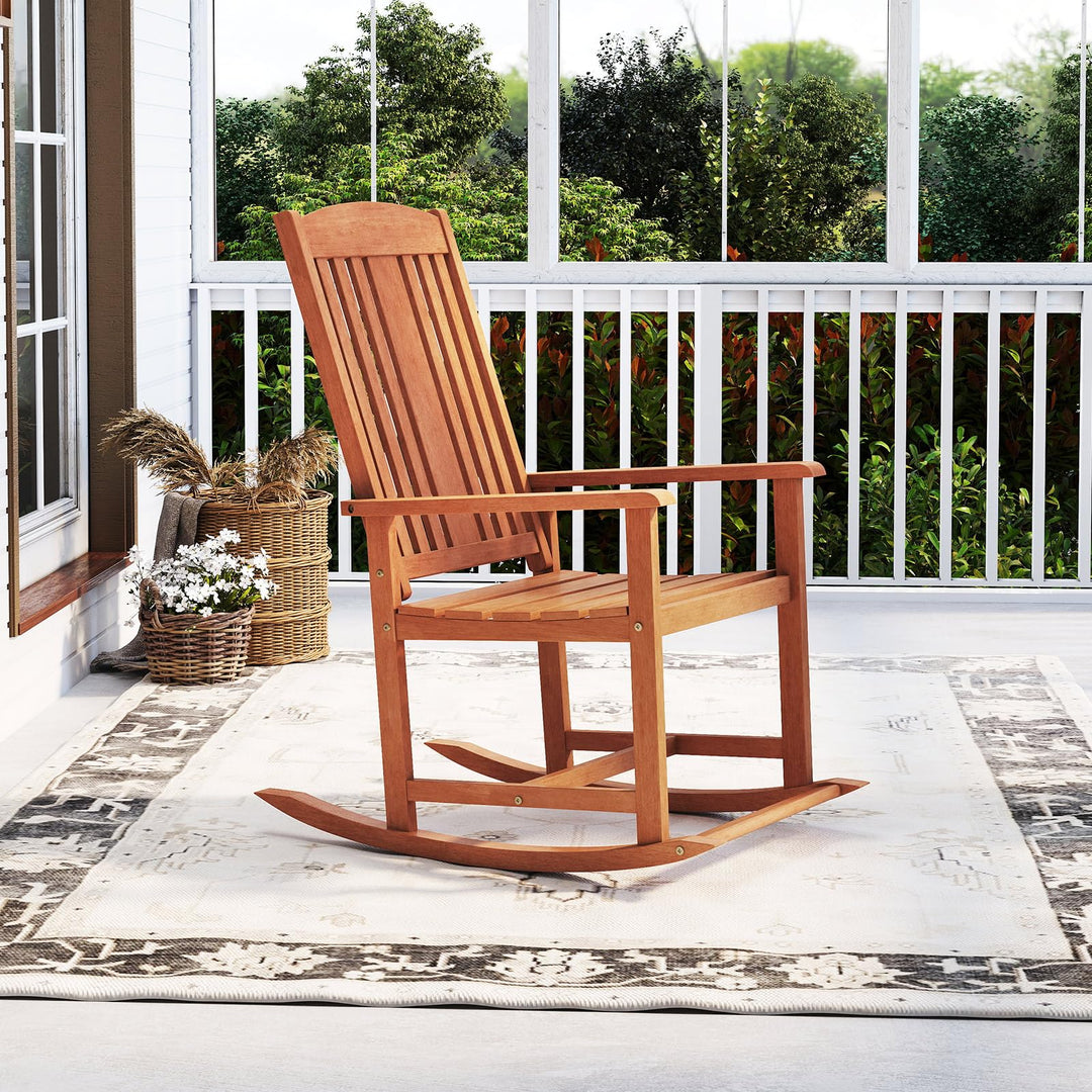 Giantex Outdoor Rocking Chair（23.5"x35.5"x42"）