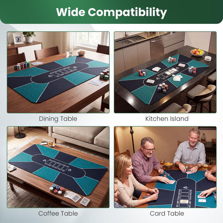 Giantex 70" x 35" Poker Table Top for Casino Board Game