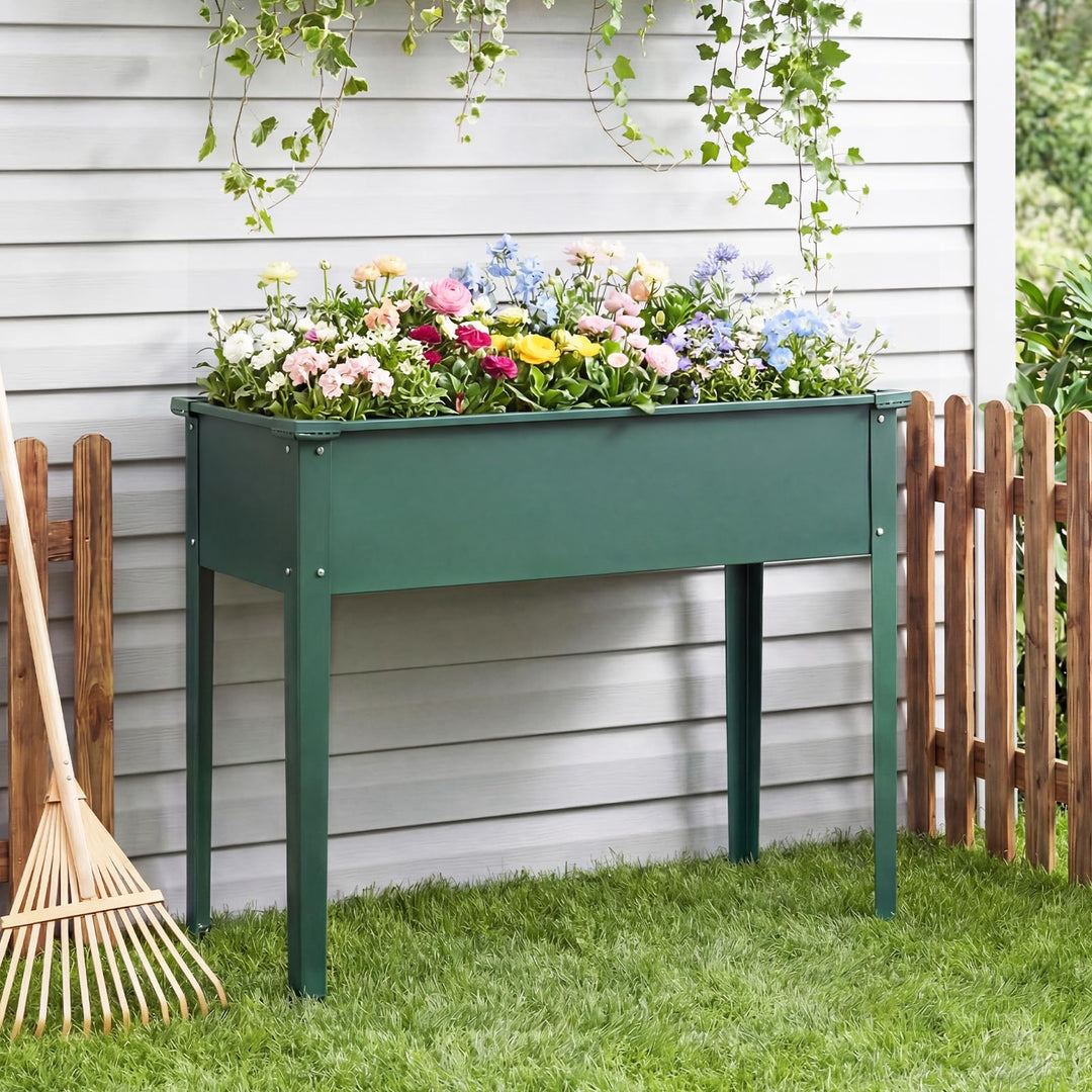 Vegetables and Flowers Growing Container for Indoor and Outdoor Use (40”x16”x32”)