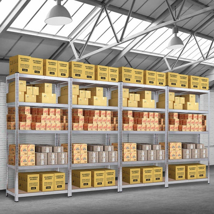 2 Pcs 5-Tier Storage Shelves, Garage Shelving Units - Giantexus