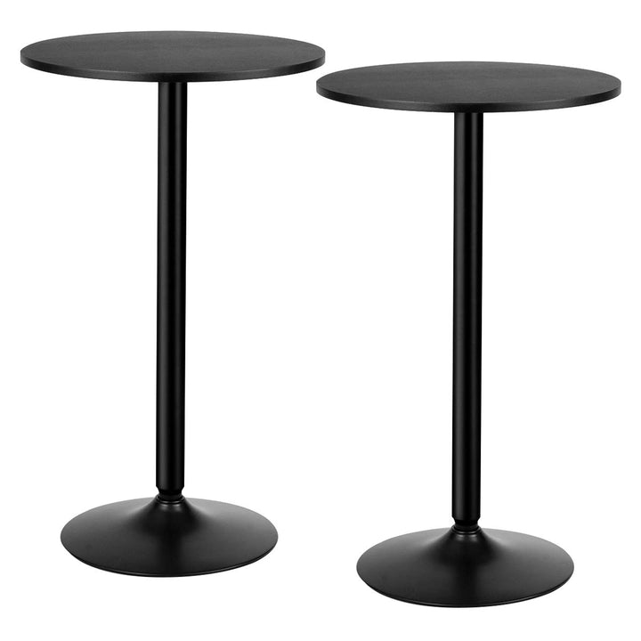 Giantex Pub Bar Table 24-Inch Round Top 40-Inch Height Modern Style