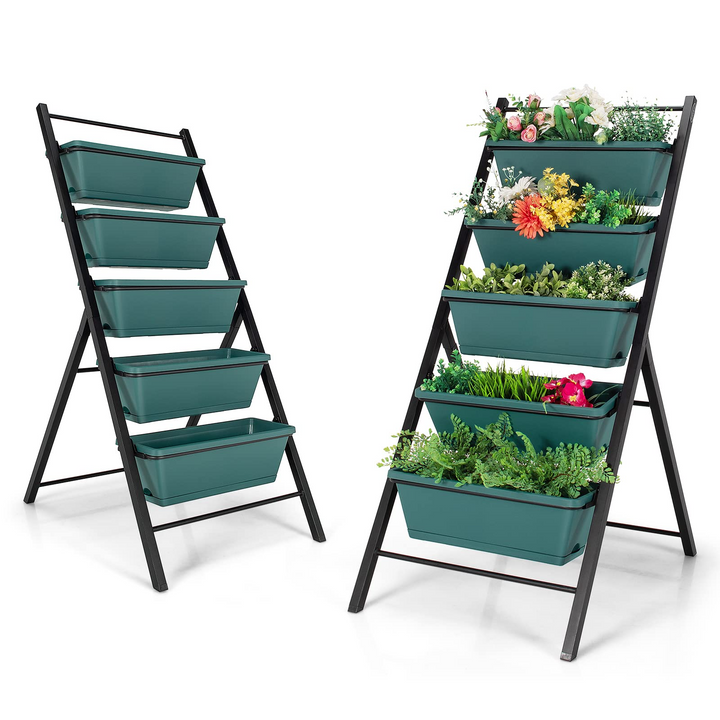 Elevated Garden Beds with Water Drainage Hole
