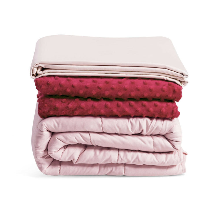 Weighted Blanket with Duvet Covers - Giantex