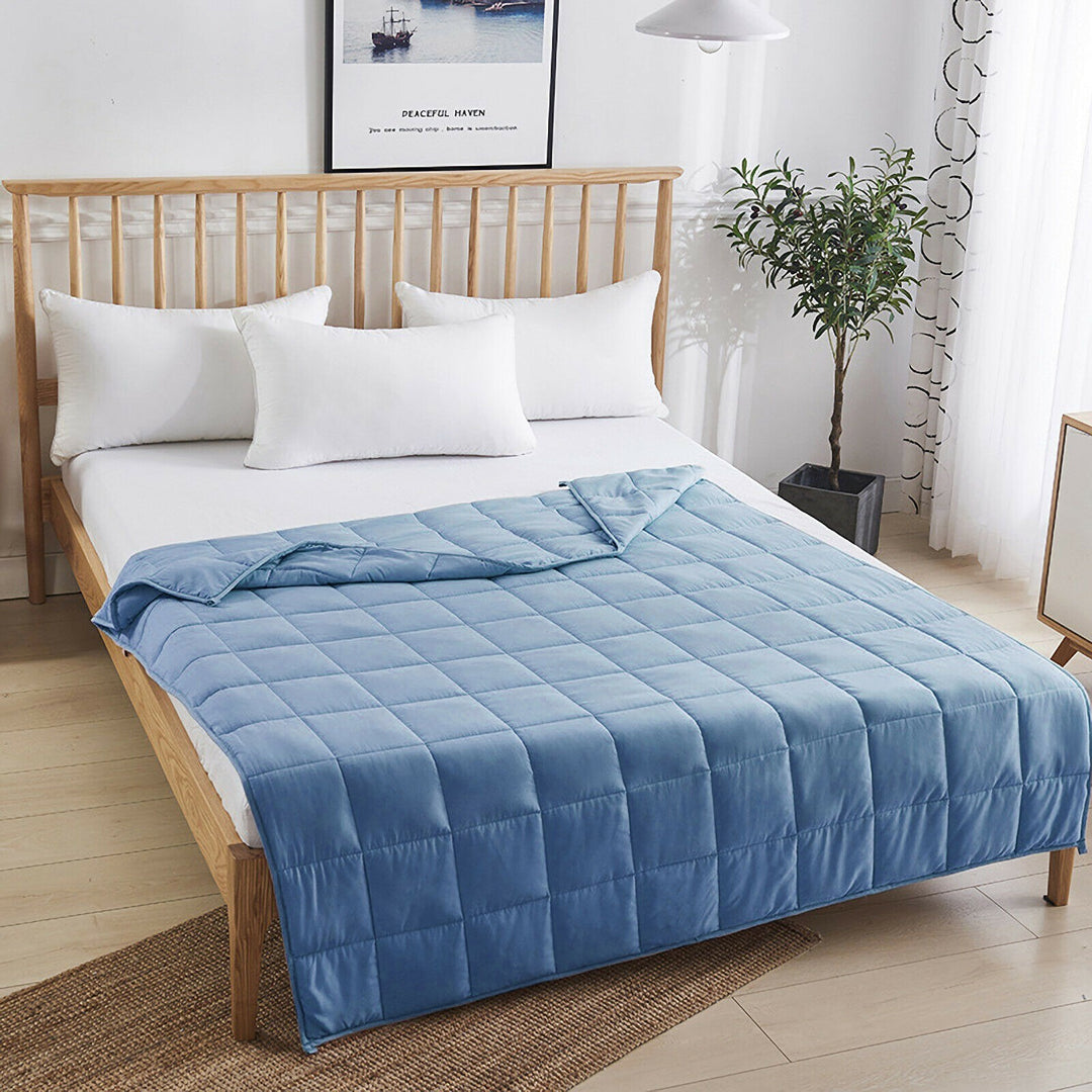 Bamboo Weighted Blanket, 48" x 72" | 15lbs - Giantexus