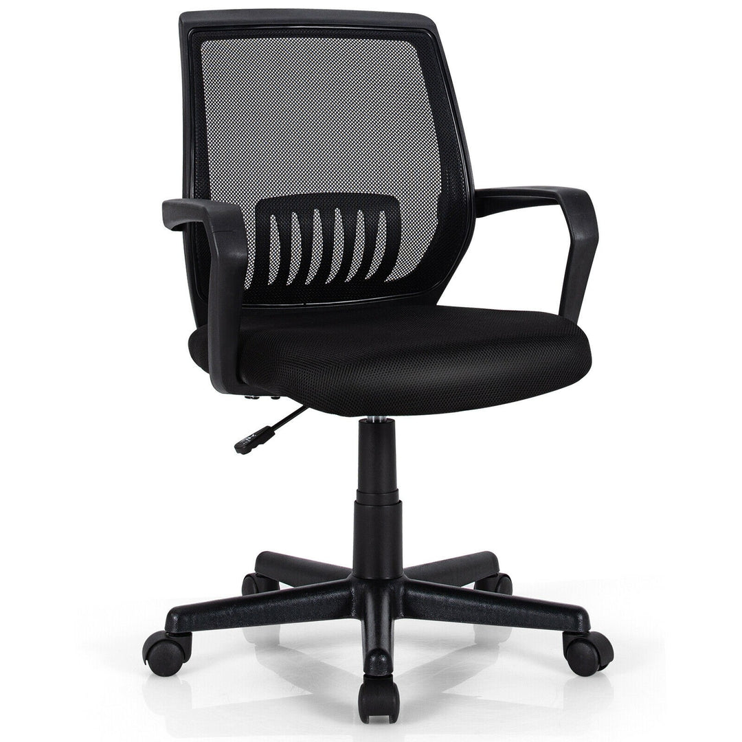 Mesh Office Chair, Mid Back Computer Desk Chair, Ergonomic Executive Chair