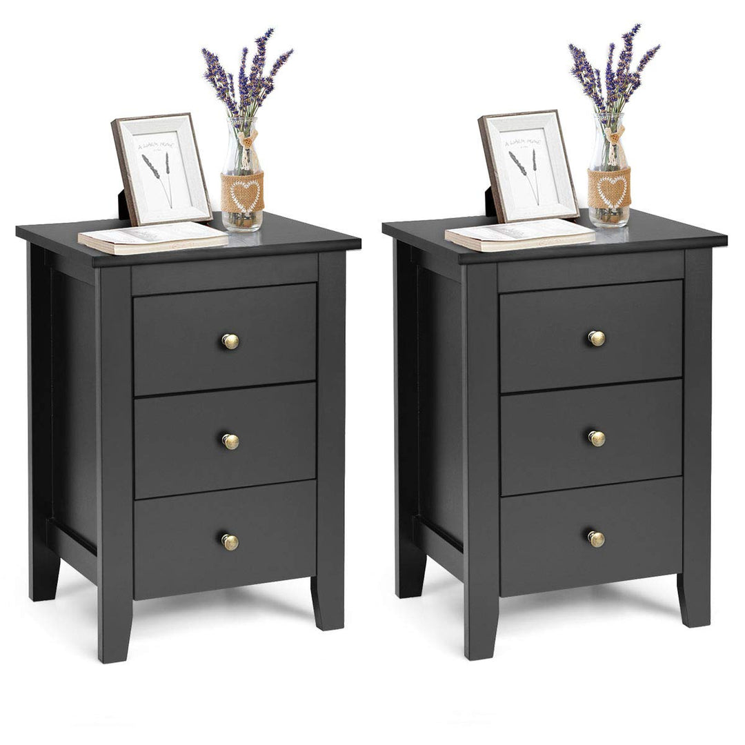 Giantex Suitable for Bedroom Bedsides Table Accent Table End Table
