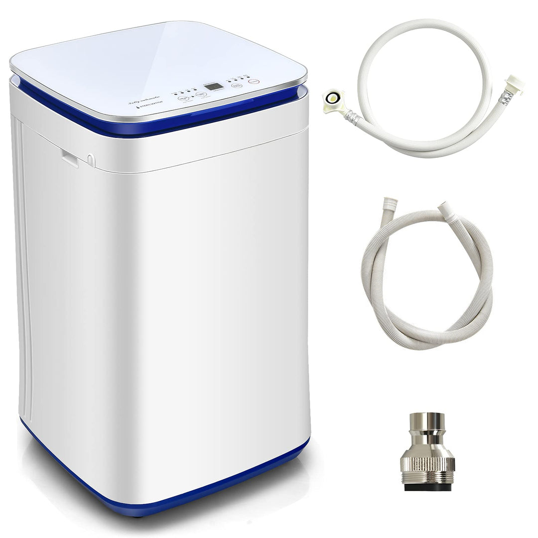 Full Automatic Washing Machine, 2 In 1 Laundry Washer for Apartment