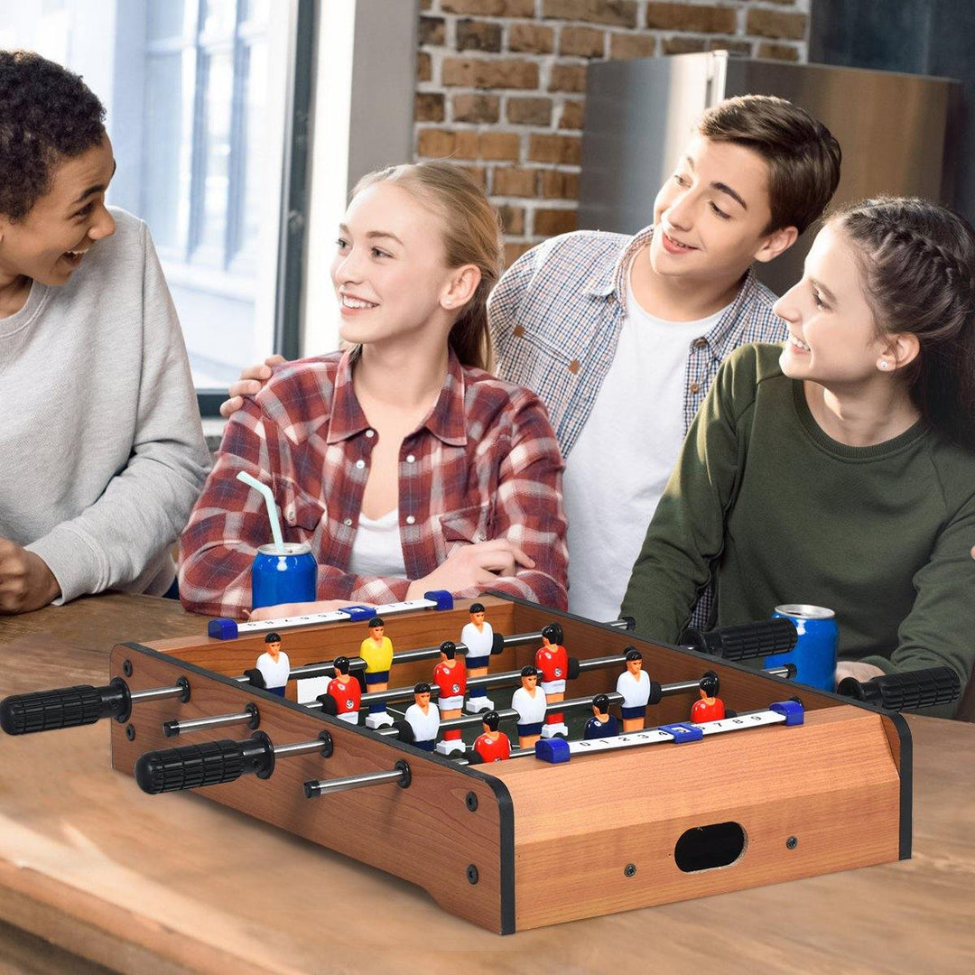 Giantex 20in Foosball Table , Mini Foosball Table Top w/ Score Keepers, 2 Balls - Giantexus