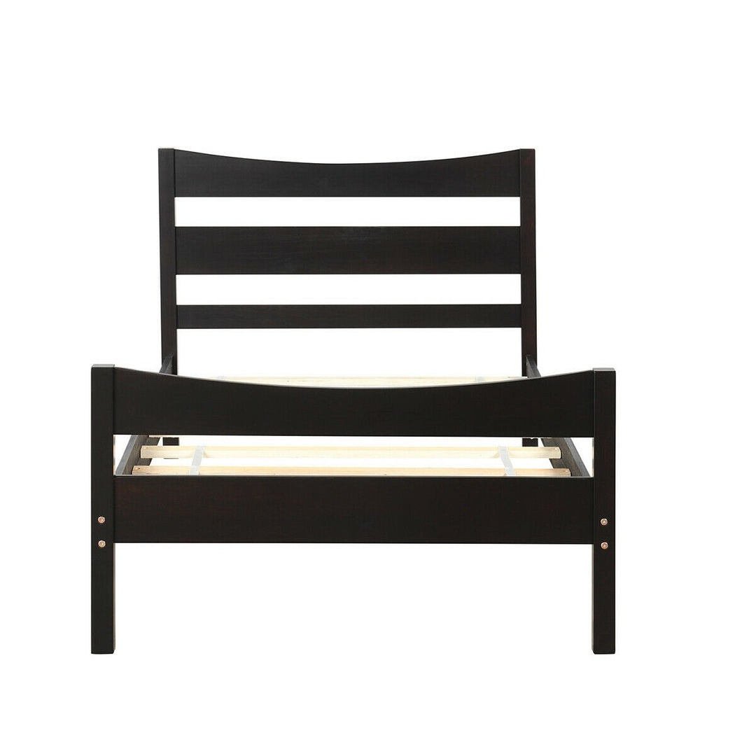 Available Under-bed Storage Twin Size Foundation Slat Support Platform Bed Frame