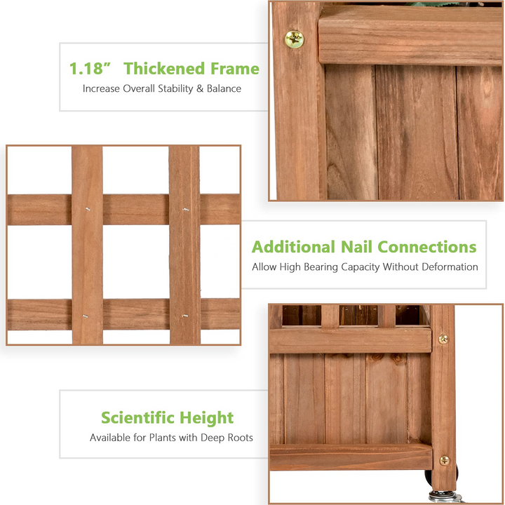 Flower Box for Plant Climbing (25&